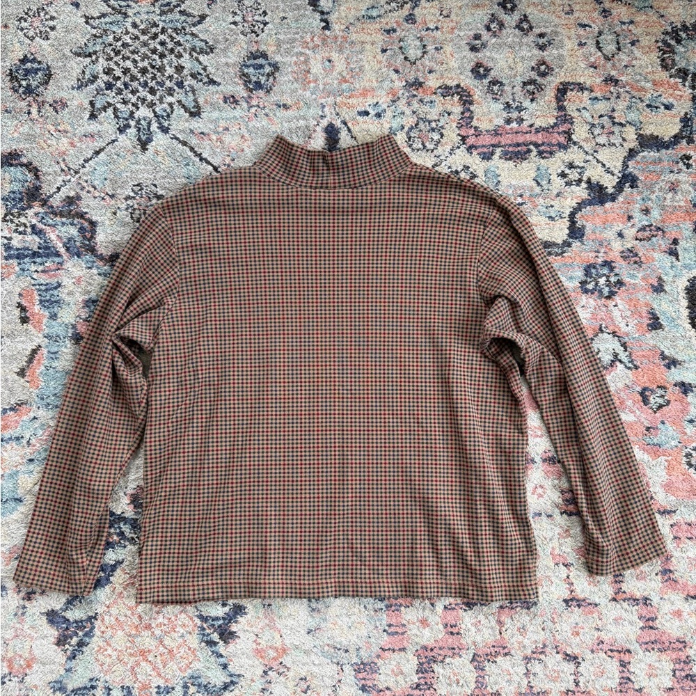 Checkered Turtleneck - Picture 3 of 3